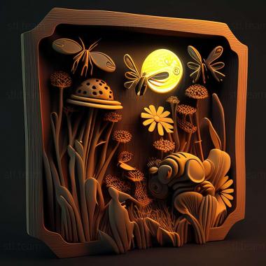 3D model Fireflies game (STL)